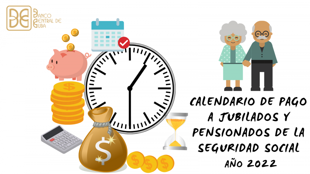 Imagen relacionada con la noticia :Calendario de pago a jubilados y pensionados de la seguridad social 2022